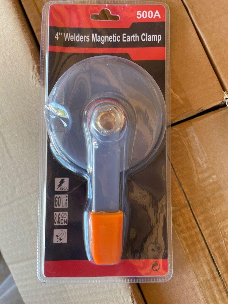 MAGNETINĖ MASĖS RANKENA MASĖ 500A 4' MIG TIG MMA geras santykis kainos kokybės