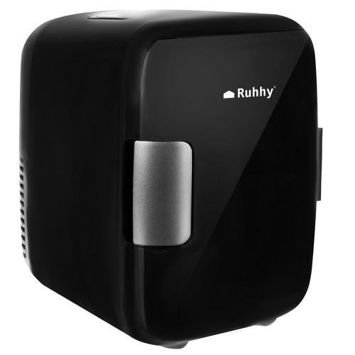 4L kelioninis šaldytuvas - juodas stiliai įvairūs