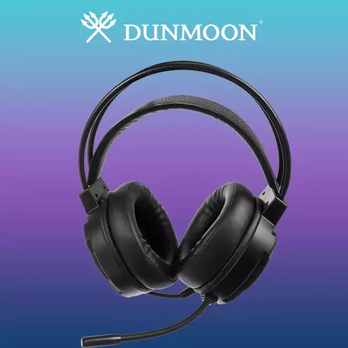 5.1 žaidimų ausinės su Dunmoon 19060 mikrofonu audio kokybiškas