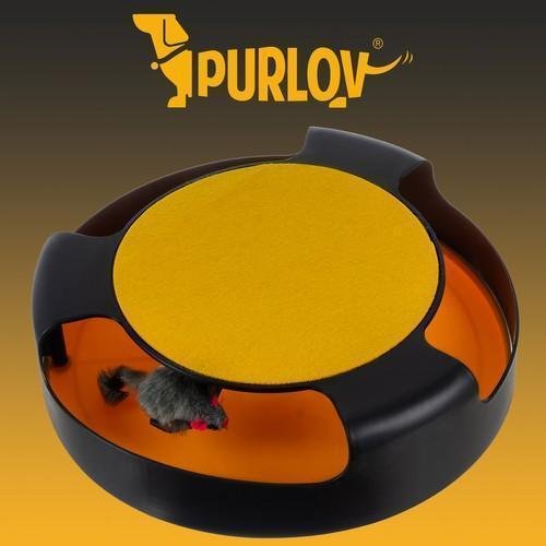 A toy for a cat - a wheel with a mouse dizainas efektyvus