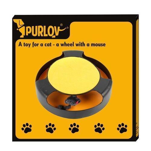 A toy for a cat - a wheel with a mouse funkcionalumas naudojimui kasdieniam
