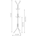 Stovima pakaba 170cm - balta Ruhhy 23814 stiliai įvairūs