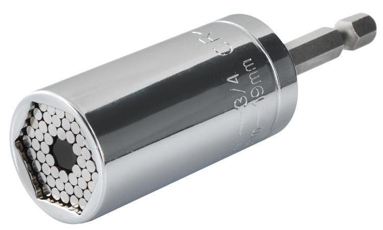 Universalus lizdas - veržliaraktis 7-19mm naudojimas lengvas