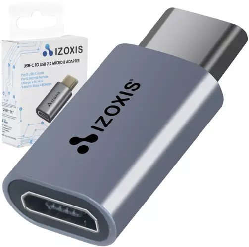 USB-C – USB micro B 2.0 adapteris A18934 geras santykis kokybės kainos