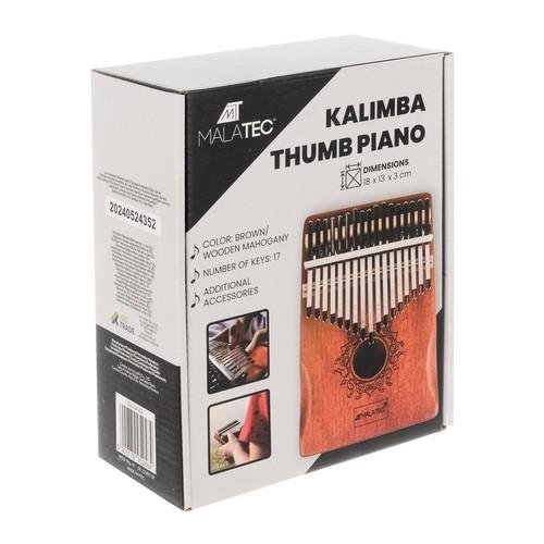 Instrumentas muzyczny - kalimba Malatec 24352 dizainas stilingas