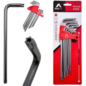 Žvaigždiniai (TORX) RAKTAI T10-T50 9 vnt