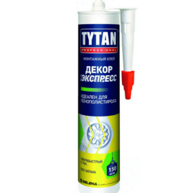 Montažiniai klijai "TYTAN" Decor express 310ml balti
