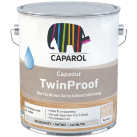 Dekor.lazūriniai dažai medienos aps. "Caparol Capadur TwinProof" 5L bespalviai