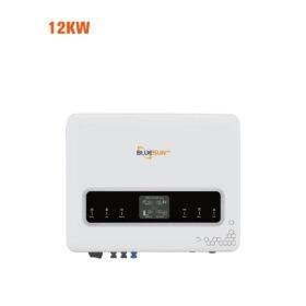 Aukšto dažnio 12 kW kintamosios srovės 3 fazių hibridinis saulės keitiklis sieninis