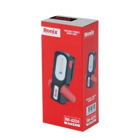 Nešiojamas kišeninis darbinis šviestuvas 120lm - Magno modelis "RH-4224"