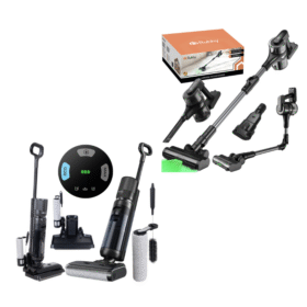 Super Pasiūlymas Du Siurbliai Lixo Ruhhy Plaunamas Vakuuminis dulkių siurblys + LunPro Ruhhy Belaidis Vakuuminis dulkių siurblys