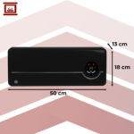 Airo Kaminer 26388 šildytuvas su oro užuolaida