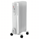 Alyva Užpildytas Elektrinis Radiatorius Su Energiją Taupančiu Termostatu, 1500 W, 7 Briaunų - Image 2
