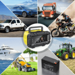 Akumuliatoriaus įkroviklis su stiprintuvu 12/24 V mikroprocesoriniam įkrovikliui - Image 5