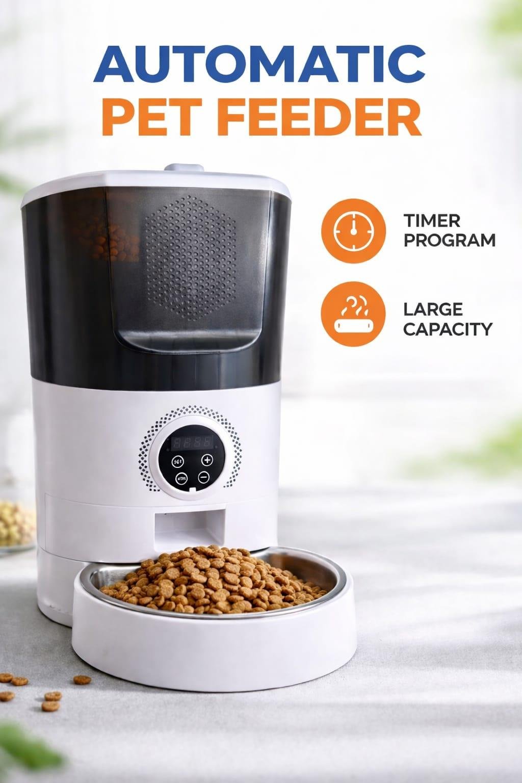 Šerykla Automatinė šėrykla gyvūnams – Pet Smart Feeder 5L - Image 1