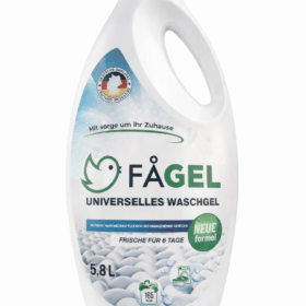 🧴 FÅGEL Universalus skalbimo gelis, 5.8 L