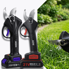 ADM Cordless Electric Pruner with 2 batteries 21V- different colors, SKU: 466