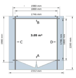 Sodo sandėliukas Linz 200 x 200 cm - Image 3
