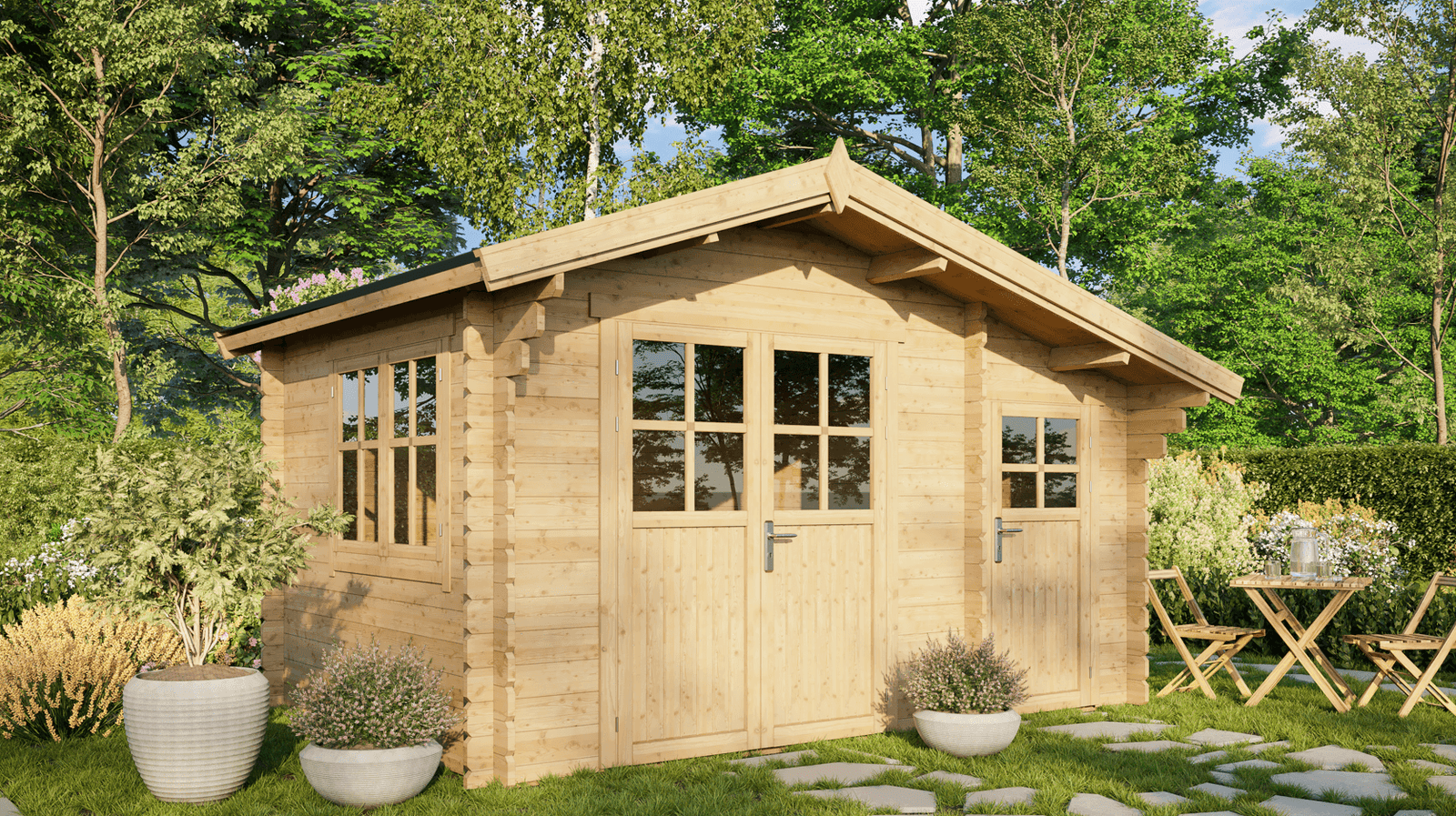 Sodo namelis Gotland 400 x 275 cm Sodo namelis Gotland 400 x 275 cm