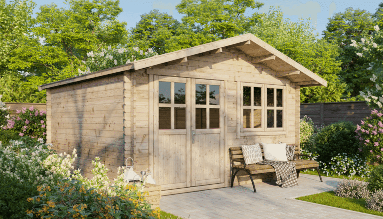 Sodo namelis Norwegen 400 x 400 cm