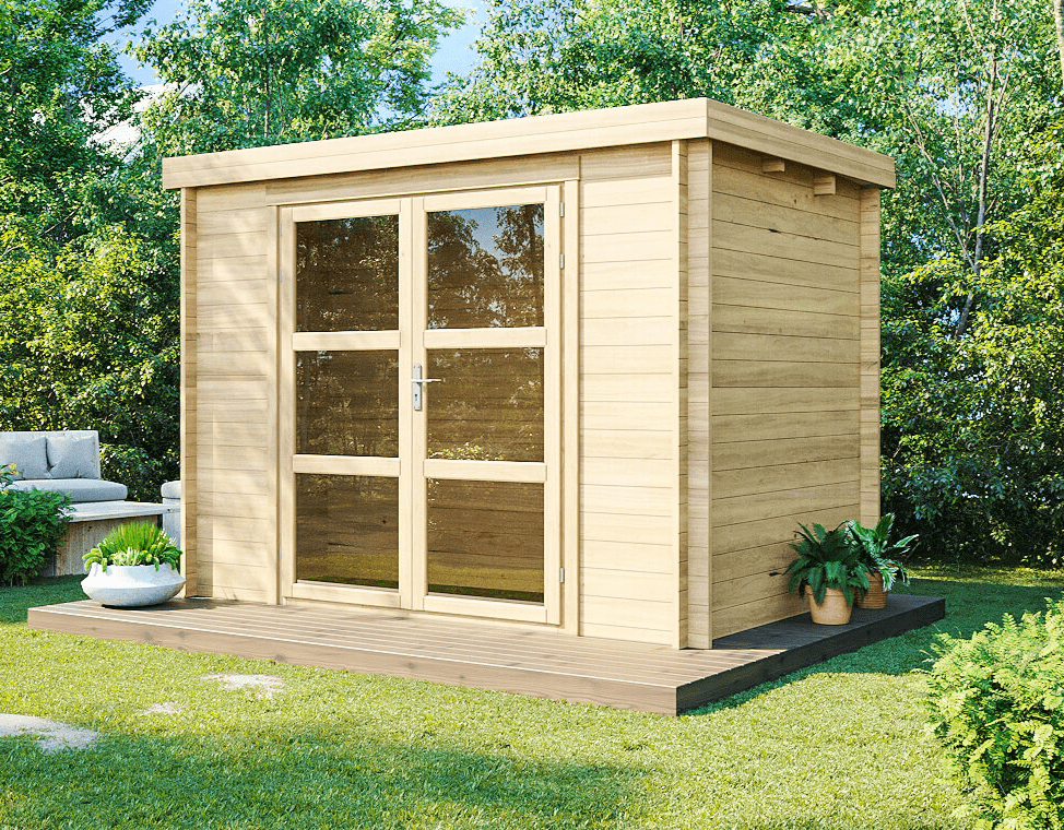 Sodo sandėliukas Housten 300 x 200 cm, 28 mm. Sodo sandėliukas Housten 300 x 200 cm, 28 mm.