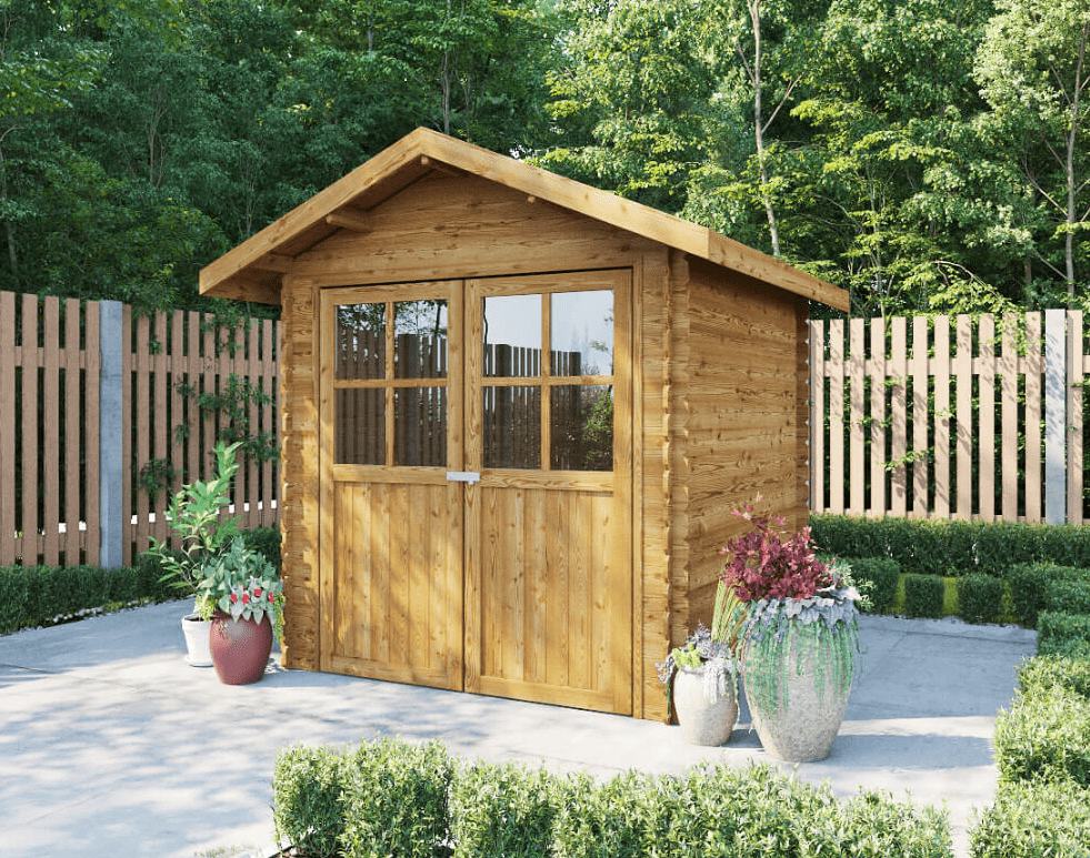 Sodo sandėliukas Linz 200 x 200 cm Sodo sandėliukas Linz 200 x 200 cm