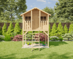 Vaikiškas sodo namelis Tom 180 x 190 cm