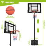 krepšinio lankas su stovu 259cm Trizand