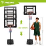 krepšinio lankas su stovu 259cm Trizand